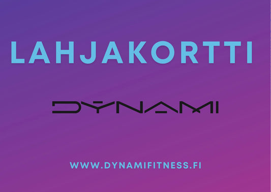 Dynamifitness lahjakortti